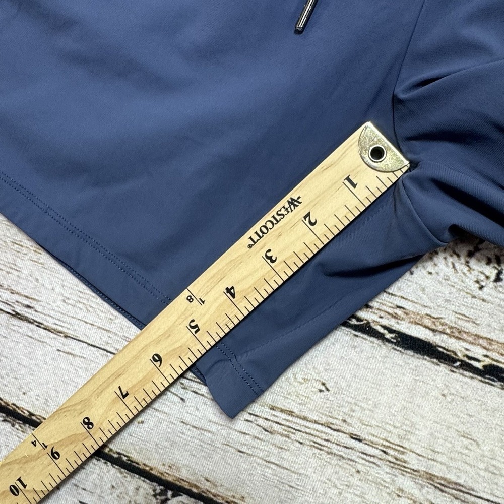 Rhone Mens Blue 5.5" Drawstring Hybrid Lined Active Sweat Shorts Size 2XL - Picture 3 of 7